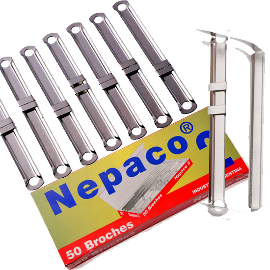 Caja de Broches NEPACO N2 (caja x50)