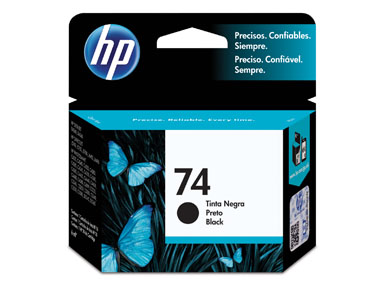 Cartucho HP 74 Negro