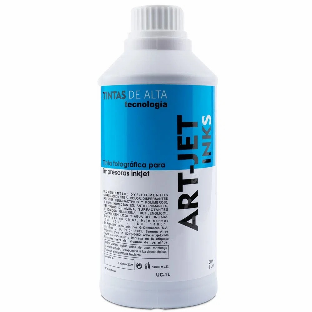 Tinta Fotografica Comercial 1000ml - 1 Litro ArtJet