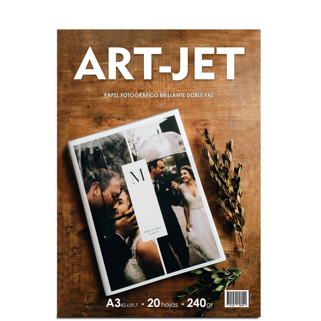 Papel Fotografico Brillante Doble Faz A3 240g 20h