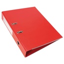 Bibliorato PVC A4 Lomo Alto Rojo