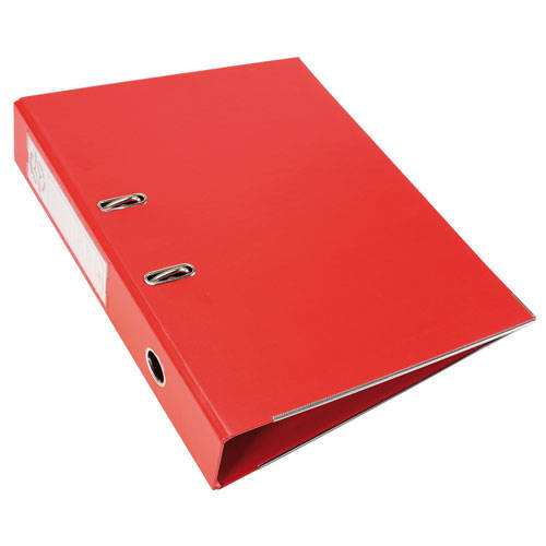 [AVI0251] Bibliorato PVC A4 Lomo Alto Rojo