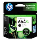 Cartucho HP 664 XL Negro Alto Rendimiento