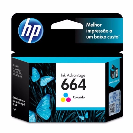 [F6V28AL] Cartucho HP 664 Color