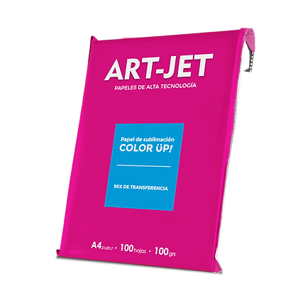 Papel Sublimacion A4 100g 100h Color Up ArtJet