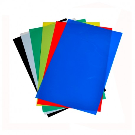 [TAPAA4CRI50] Tapa A4 Transparente Tramada Encuadernacion x50