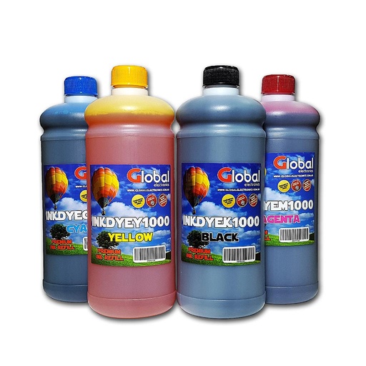 Tinta Universal Dye 1000ml 1 Litro Global