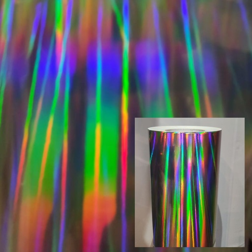 Vinilo Holografico Fantasy Rainbow - 61 cm