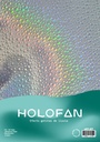 Papel Holofan Holográfico Autoadhesivo Gotitas de Lluvia A4 20h ArtJet