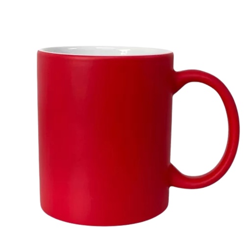 Taza Mágica Triple AAA Cerámica Sublimable Premium Roja 11oz